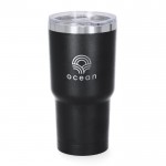 Vaso térmico de acero inoxidable con dosificador en la tapa 530ml cuarta vista