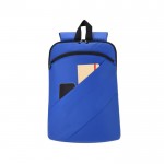 Mochila de PU para portátil con 2 bolsillos frontales invisibles 15'' novena vista