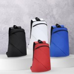 Mochila de PU para portátil con 2 bolsillos frontales invisibles 15'' vista de ambiente