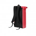 Mochila roll-top para portátil hecha de PU de suave tacto 15'' octava vista