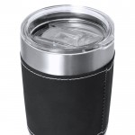 Vaso térmico de acero inoxidable con banda de PU a color 420ml cuarta vista
