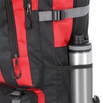 Mochila para viajes con múltiples bolsillos interiores y exteriores tercera vista