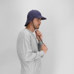 Sombrero estilo pescador con gran solapa trasera para proteger del sol