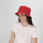Clásico gorro estilo bob de RPET con protección solar UPF50+ vista de ambiente