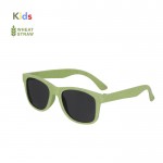 Gafas de sol para niños de caña de trigo y lentes negros