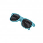 Gafas de sol para niños de caña de trigo y lentes negros tercera vista