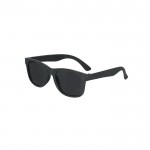 Gafas de sol para niños de caña de trigo y lentes negros color negro primera vista