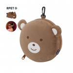 Kit de reposacabeza y antifaz para niño en estuche de oso