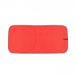 Parasol grande de poliéster plegable en varios colores 150 x 70cm color rojo primera vista