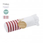 Toalla SEAQUAL de algodón y poliéster reciclado 300 g/m 70 x 140cm