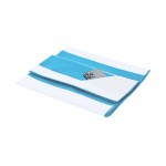 Toalla de playa con funda y bolsillo impermeable en la esquina 200 g/m2 tercera vista