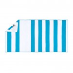 Toalla de playa con funda y bolsillo impermeable en la esquina 200 g/m2 quinta vista