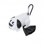 Dispensador de 15 bolsas para macotas en forma de perro tercera vista