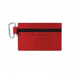 Kit de primeros auxilios con asa de transporte y 14 accesorios color rojo primera vista