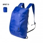 Mochila completamente plegable de RPET en varios colores