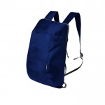 Mochila completamente plegable de RPET en varios colores tercera vista