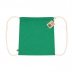 Mochila de cuerdas de algodón con certificación Fairtrade 140 g/m2 tercera vista