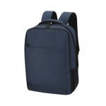 Mochila para portátil de PU con cinta para trolley 15´´ segunda vista