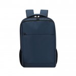 Mochila para portátil de PU con cinta para trolley 15´´ color azul marino primera vista