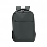 Mochila para portátil de PU con cinta para trolley 15´´ color gris primera vista