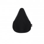 Funda de sillín con base reflectante para todo tipo de bicicletas color negro primera vista