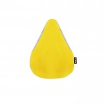 Funda de sillín con base reflectante para todo tipo de bicicletas color amarillo primera vista