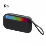 Altavoz con asa de transporte y luces LED en parte delantera 5W