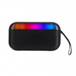 Altavoz con asa de transporte y luces LED en parte delantera 5W cuarta vista