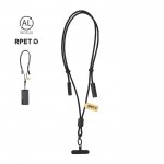 Lanyard con función de carga, traspaso de datos y transporte de móvil