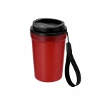 Vaso con acabado frosted y tapa hermética con dosificador 400ml segunda vista