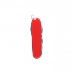 Navaja roja multiusos de acero inoxidable con 10 funciones color rojo primera vista