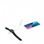 Cable cargador 5 en 1 incluyendo cargador para smartwatch tercera vista