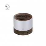 Altavoz de aluminio reciclado GRS y madera de nogal 3W