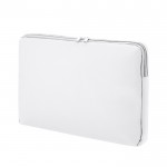 Clásica funda de ordenador acolchada hecha de PU hasta 15'' color blanco primera vista