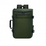 Mochila con 3 modalidades para transporte ideal para viaje 15'' color verde primera vista