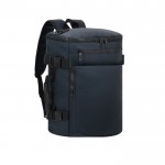 Mochila con 3 modalidades para transporte ideal para viaje 15'' color azul marino segunda vista