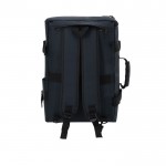 Mochila con 3 modalidades para transporte ideal para viaje 15'' color azul marino quinta vista