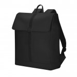 Mochila de suave tacto con cierre de hebilla y cinta para trolley 14'' color negro primera vista