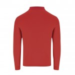 Polo unisex de manga larga de algodón MKT Charlot 220 g/m2 tercera vista