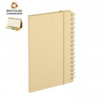 Libreta con planificador semanal plegable y bloc de notas A5