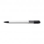 Bolígrafo con cuerpo blanco y carga jumbo color negro primera vista