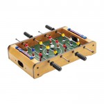 Mini futbolín de madera para personalizar con 2 pelotas incluidas color multicolor primera vista