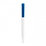 Bolígrafo Stilolinea S45 de plástico con pulsador a color tinta azul color azul claro primera vista