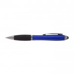 Bolígrafo antideslizante con puntero color azul segunda vista