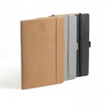 Libreta con tapa de papel resistente al agua A5 hojas lisas vista 1