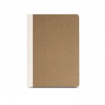 Bloc con tapa de cartón de fibras naturales A5 papel 80 g/m2 color marrón