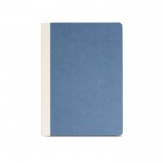 Bloc con tapa de cartón de fibras naturales A5 papel 80 g/m2 color azul marino