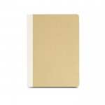 Bloc con tapa de cartón de fibras naturales A5 papel 80 g/m2 color beige