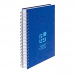 Agendas publicitarias con espiral y logotipo