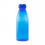 Botella de tritán con tapón a rosca color azul primera vista